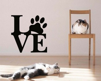 Love Animal Paw Print Love Animal Paw Print